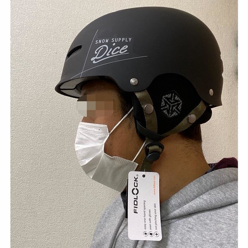 DICE(ダイス) スキー スノーボード ヘルメット D5 Mサイズ