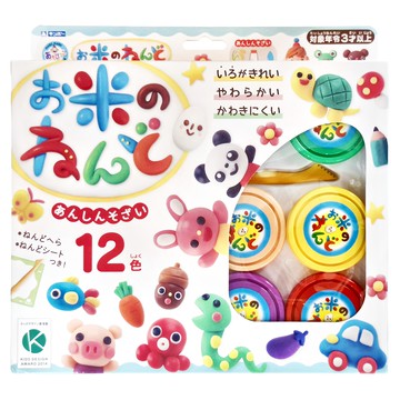 GINCHO 銀鳥 無毒米黏土 9色  多色  30g  1盒