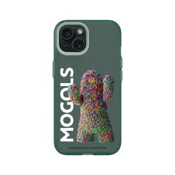 iPhone 15 Clear 憂墨綠 - TAKUMA FUJISAKI 藤崎琢磨 - MOGOL ALIEN mint
