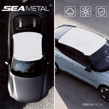 SEAMETAL 汽車天窗防雨罩 小天窗防凍罩 防漏水全景天窗防雪車頂防曬遮陽擋闆