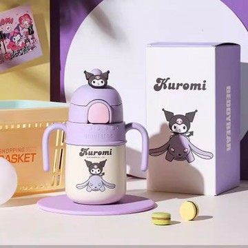【BEDDYBEAR】兒童火箭保溫學飲杯 400ml-火箭酷洛米
