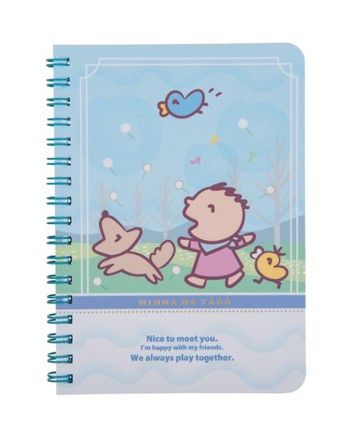 【震撼精品百貨】大寶/大口仔_Minna No Tabo~日本SANRIO三麗鷗 大寶A5線圈筆記本-散步*29122