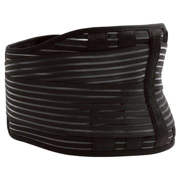 鋼板磁石自發熱透氣束腰  黑色  1個  97 x 21cm