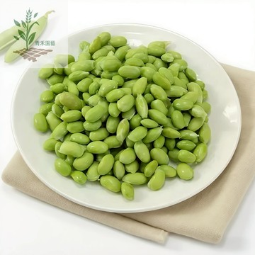青禾園藝（毛豆種子）四季種植 毛豆種子(高雄五號)四季爬豆種子豆莢飽滿早熟高產黃豆種子三粒莢多,莢大,色綠,產量佳