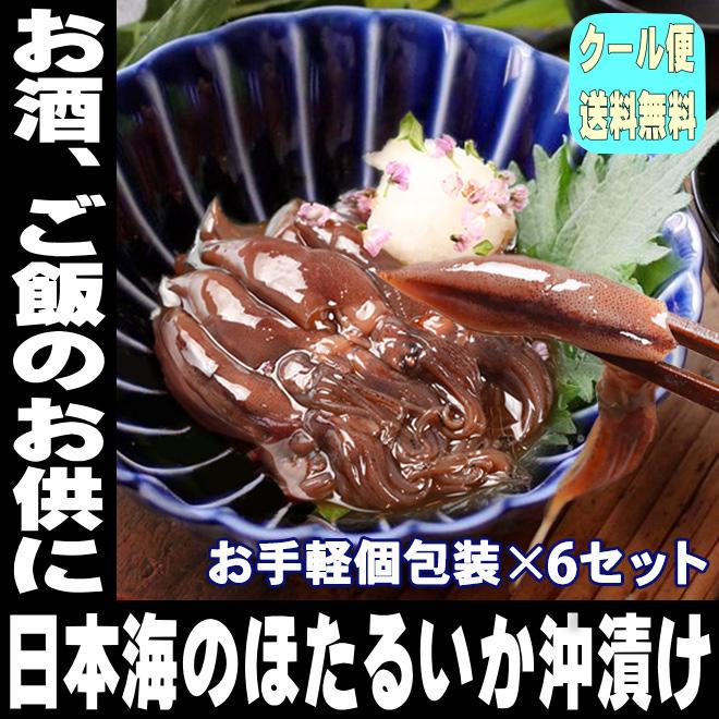 お歳暮 プレゼント 2023 お試し 国産 ほたるいか 沖漬け 小袋 100ｇ×6パック 業務用 冷凍 自然解凍するだけの簡単調理 酒の肴 ホタルイカ プレゼント