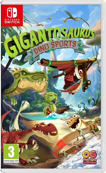 【AS電玩】NS Switch 小恐龍大冒險：恐龍運動會 Gigantosaurus Dino Sports 中文版