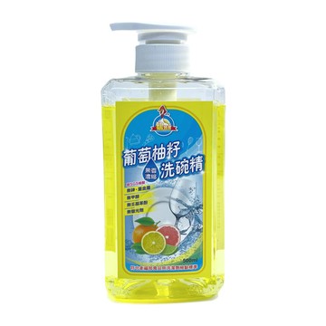 鵝媽媽葡萄柚籽果香濃縮洗碗精(500ml/瓶)