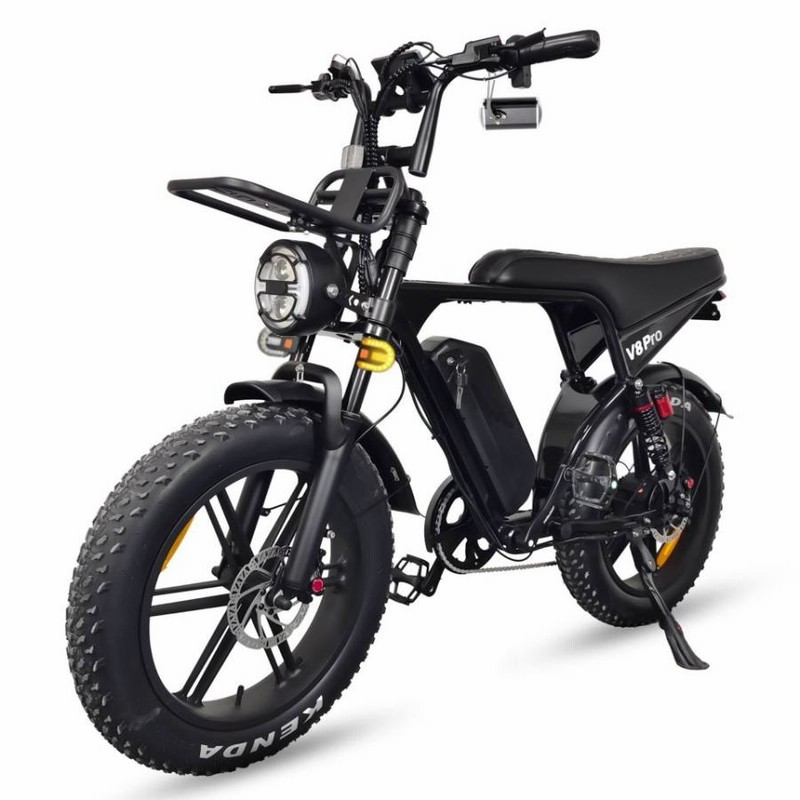 V8pro OUXI 20インチ モペット 48V 20.4Ah 第2種原動機付自転車
