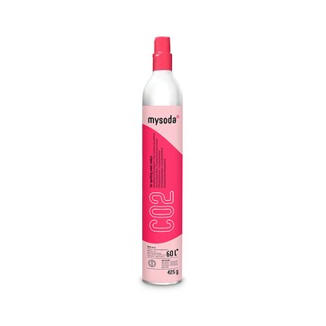 mysoda 425g二氧化碳交換補充鋼瓶(換1支) 此商品需有1支「空鋼瓶」供回收才能下單購買