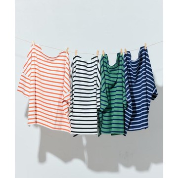 FREAK'S STORE 船領巴斯克條紋短袖T恤