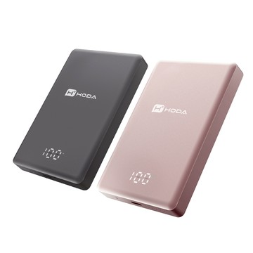 HODA 10000mAh 磁吸式鋁合金超薄行動電源