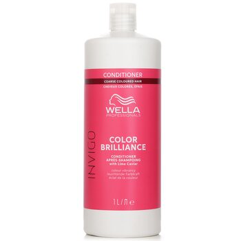Wella 威娜 Invigo Color Brilliance 鎖色護髮素(手指檸檬成分，適合粗澴髮質) 1000ml-護色潤髮乳