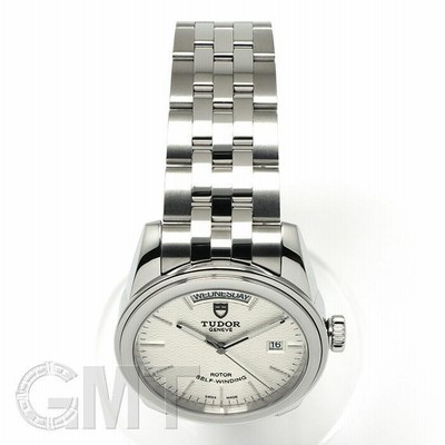 チューダー グラマーデイトデイ 56000 シルバージャカード TUDOR 中古  