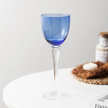 法式小眾氣泡酒杯創意個性紅酒杯中古高顏值香檳杯高腳杯甜酒杯子
