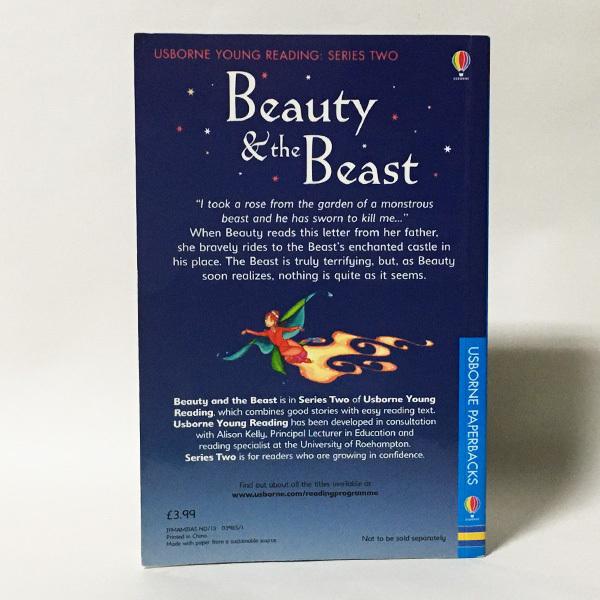 Beauty and the Beast（Usborne Young Reading）（洋書：英語版 中古）