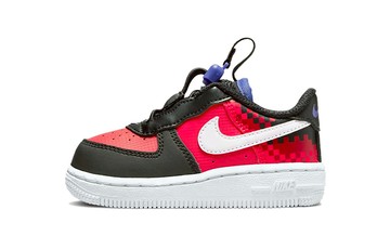 TD NIKE FORCE 1 TOGGLE SE BLACK RED