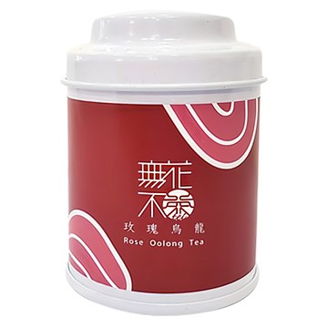 無藏茗茶 玫瑰烏龍茶，三角立體茶包，日本PET透明材質，三入精緻小茶罐裝，10包入  3g  3包  1罐