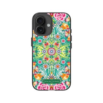 iPhone 16 Clear (相機按鈕) 酷墨灰 - Catalina Estrada - Turquoise Jungle