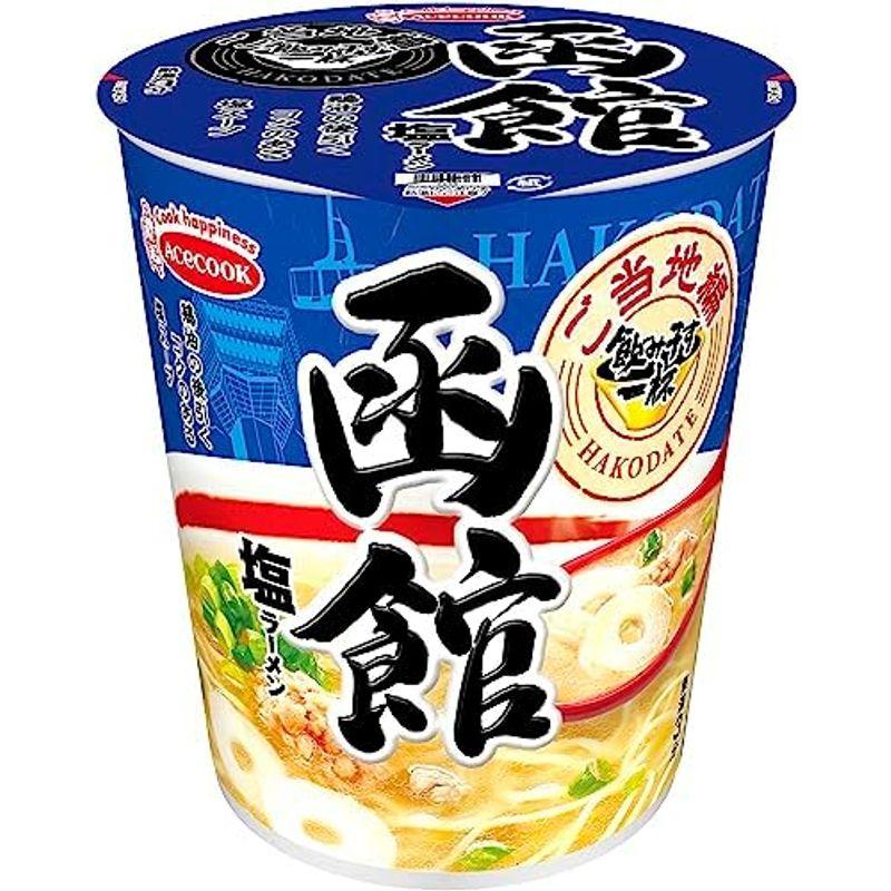 エースコック 飲み干す一杯 ご当地編 博多 背脂とんこつラーメン 66g ×12個