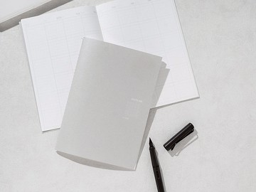 ntu-authentic 臺灣大學 White Ink 白墨-無時效月計劃 巴川紙