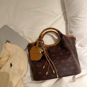 衕款麵包小狗 多瑙河畔託特包包女2025新款包高級手提單肩斜挎包