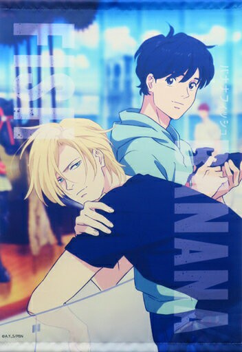 亞修・林剋斯&奧村英二(相機)B2掛畫BANANA FISH×卡拉OK鐵人