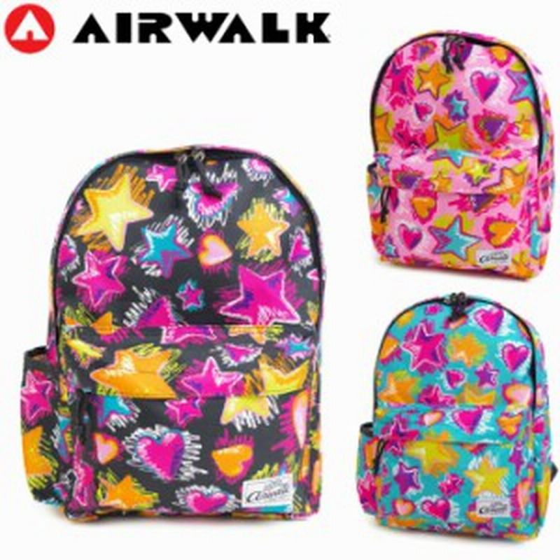 Air Walk リュック キッズ 女の子 ジュニア 子供 リュックサック ミニデイパック エアウォーク 13l A4 A180 通販 Lineポイント最大1 0 Get Lineショッピング