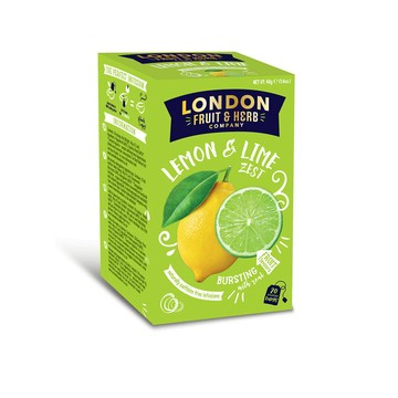 【史代新文具】英國芙賀茶 香檸萊姆 天然花果茶(無咖啡因)