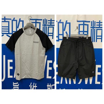 （實體店特價）真維斯92-1T1002男款家居服短袖短褲套裝夏季運動