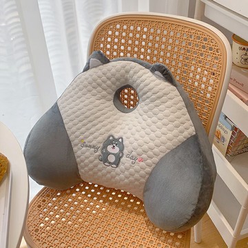 靠枕 靠墊 靠背墊 辦公室護腰腰靠靠墊上班久坐神器腰枕座椅靠背墊午睡枕睡覺專用【MJ24787】