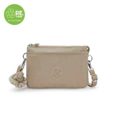 『千層包』灰褐色單肩隨身斜背包-RIRI