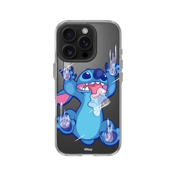 iPhone 16 Pro Clear 透明 - 迪士尼-史迪奇 Disney Stitch - 搞怪系列-怪可愛