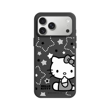 iPhone 17 Pro Max SolidX 黑 - 三麗鷗-Hello Kitty - 簡約系列-星光閃爍