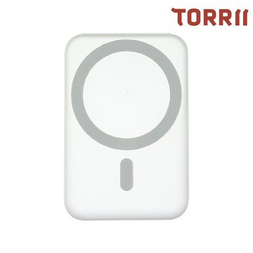 TORRII Slim Pro 防爆磁吸行動電源(S1 Pro)(5000mAh)(白色)
