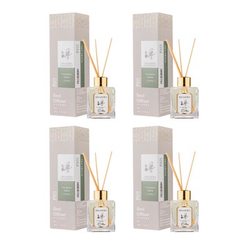 守護家-香氛室內擴香 青竹與玉蘭花 4入組