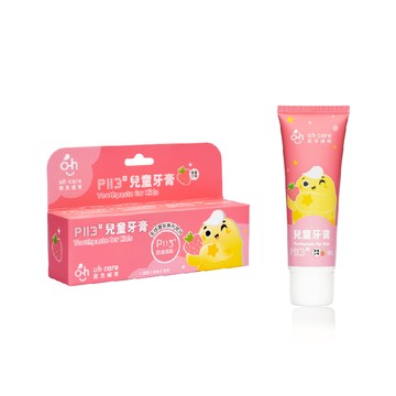 oh care 歐克威爾 - 兒童無氟牙膏 草莓 50g (50g)