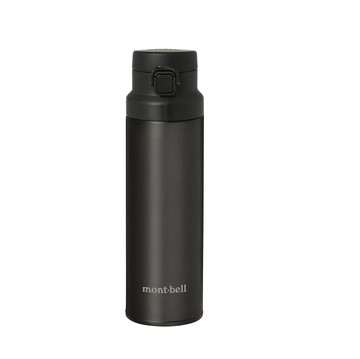 【【蘋果戶外】】mont-bell 1134260【0.75L】Alpine Thermo Bottle 彈開式雙層不鏽鋼登山保溫瓶 保溫杯 水壺 隨身杯 SUS304+SUS316不鏽鋼 900ml 紅 灰 銀