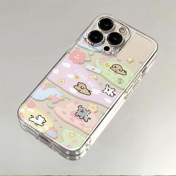 骨頭小狗適用新款蘋果17手機殼iphone16promax透明14pro高級感13