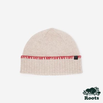 Roots 配件- BLANKET STITCH 毛帽-燕麥色