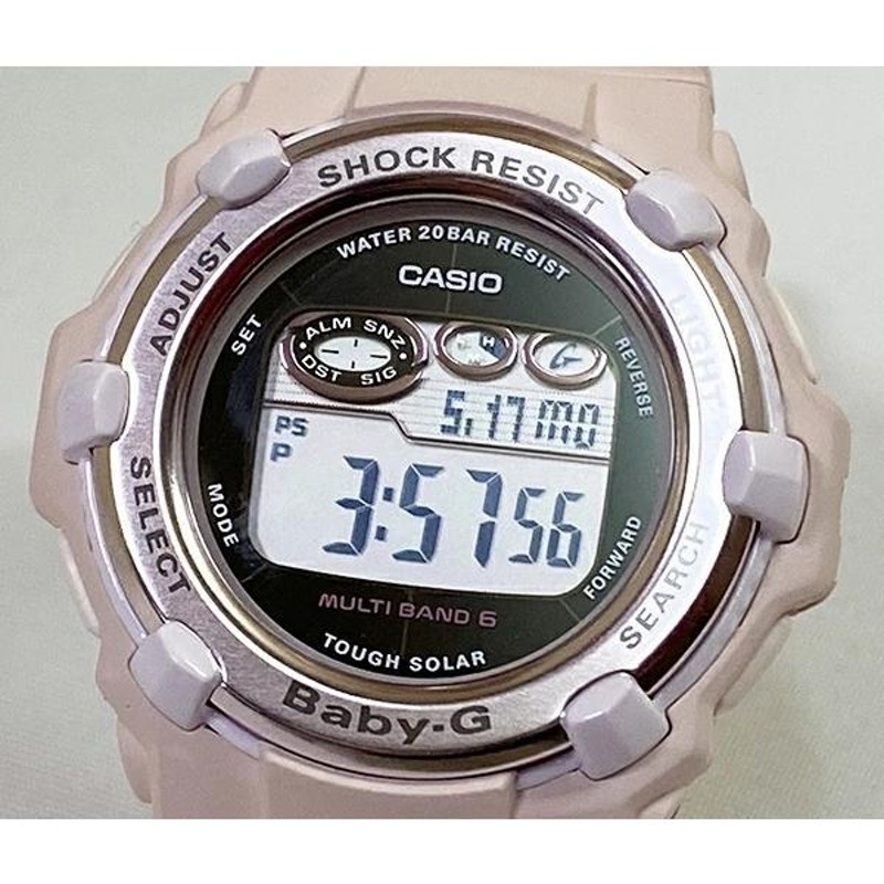 恋人達のGショック ペアウオッチ カシオ G-SHOCK BABY-G 電波ソーラー