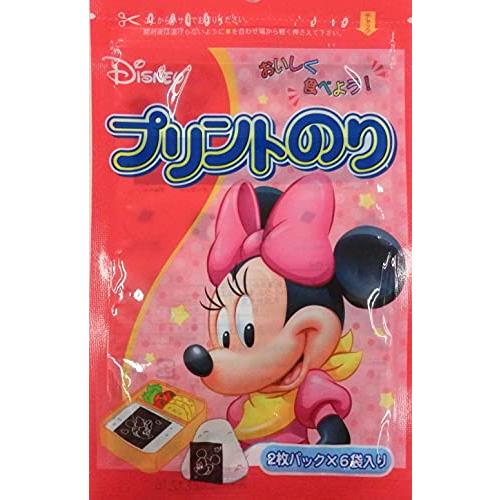 ディズニーミッキープリントのり 全形1枚分×3袋