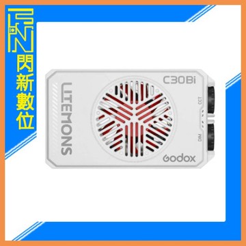 Godox 神牛 Litemons C30Bi LED攝影 平板燈 補光燈 (C 30BI,公司貨)