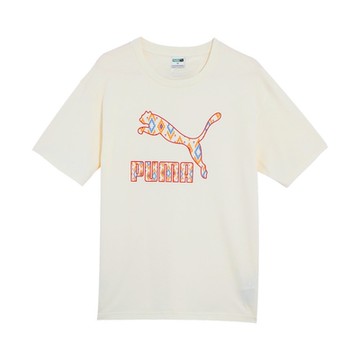 PUMA 流行系列Prairie Resort 男短袖上衣-白-62686955