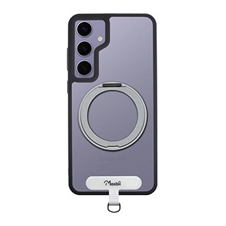 Moxbii 【MATTO系列】 三星Samsung (For Galaxy S24 Plus) 旋轉磁吸支架+掛片保護殼
