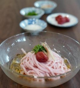 紀州南高梅肉使用　丸ざる梅うどん5食セット