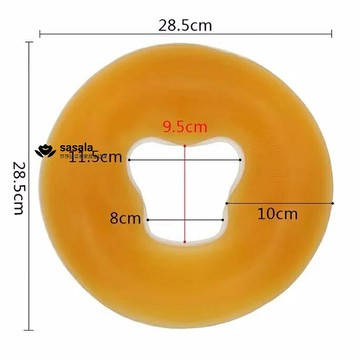 ✨床面推拿采耳养生理疗床臉垫硅胶趴枕开背趴趴枕