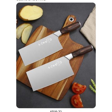 十八子作菜刀斬切刀家用鋒利切肉刀廚房刀具陽江切菜刀砍骨刀斬骨