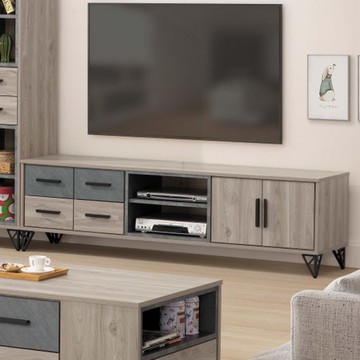 【MUNA 家居】莫蒂6尺電視櫃/長櫃