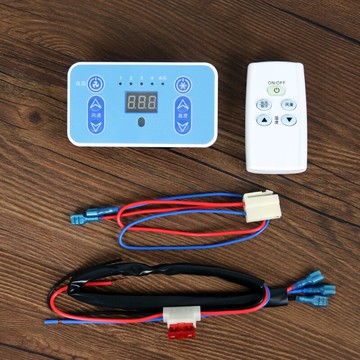 并聯駐車空調改裝控制器12v汽車蒸發器手動改自動遙控控制面板24v