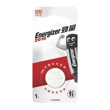 Energizer 勁量 CR2016鈕扣 鋰電池 5入